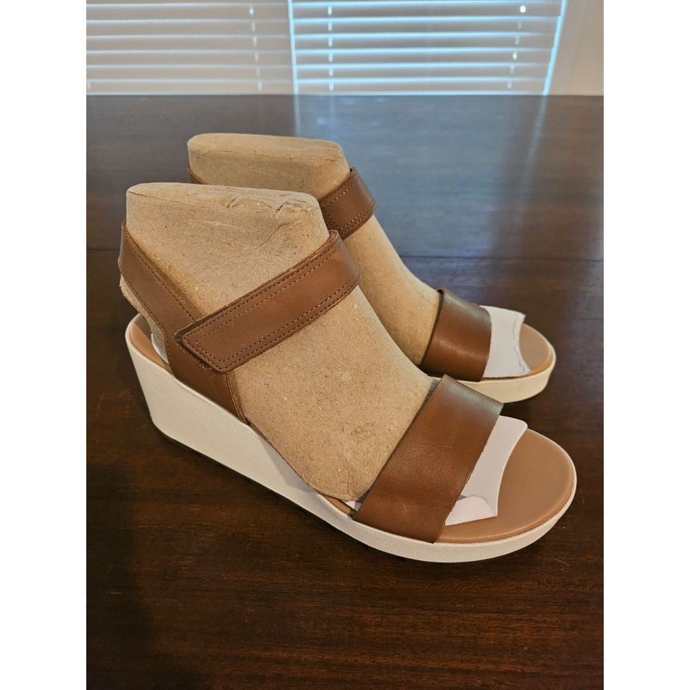 SOREL Cameron‎ Wedge Sandal Women's Size US 12 Velvet Tan